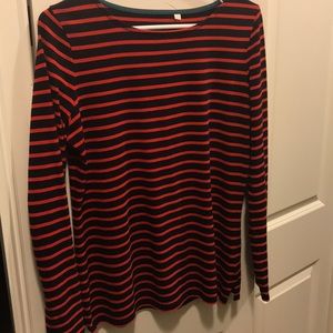 Boden Long Sleeve Breton Top